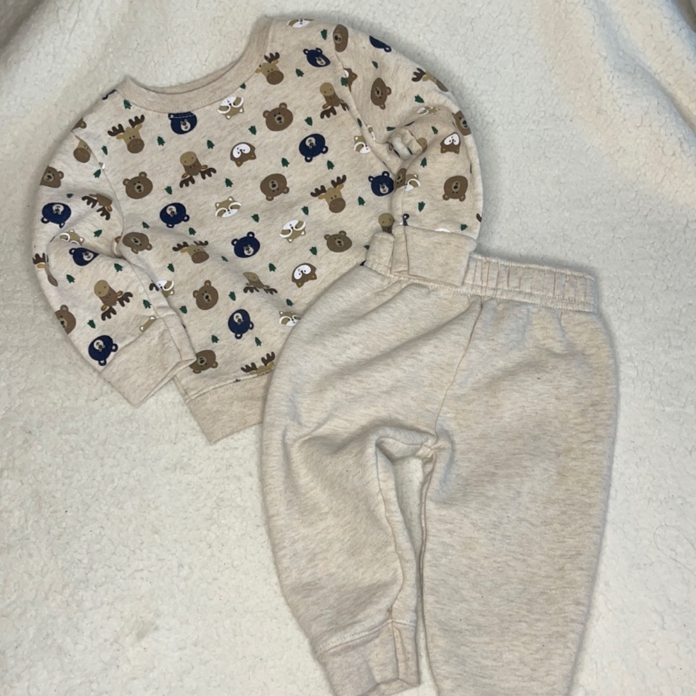 Garanimals sweater and jogging pants